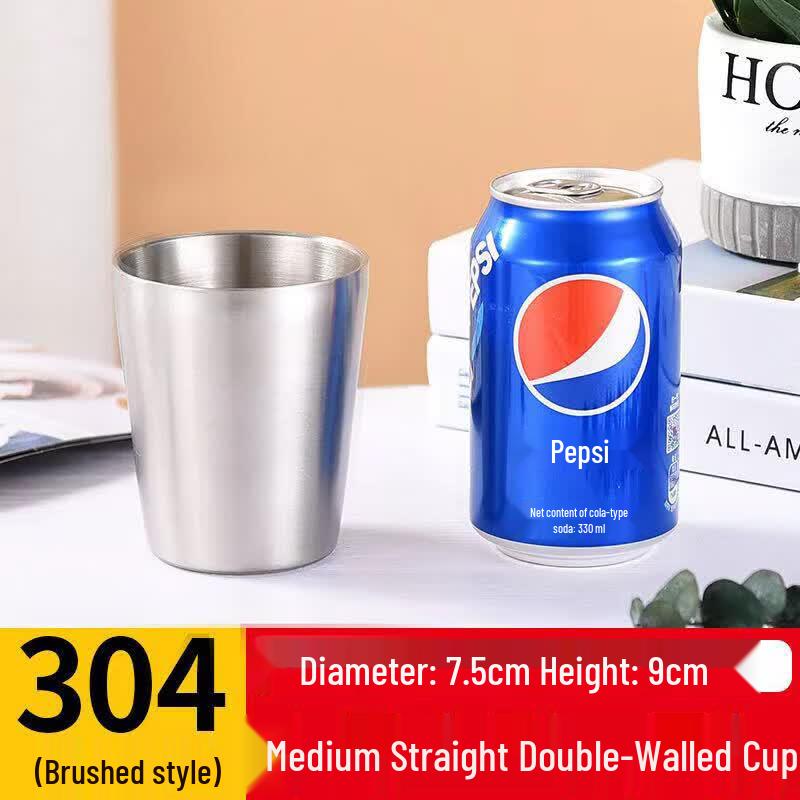 Double-Layer 304 Stainless Steel Beverage Tumbler