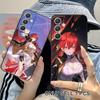 HSR Himeko Matte TPU Mobile Phone Case for Samsung Galaxy S26 S25 S24 S23 S22 S21 S20 Note20 Plus FE Ultra Colorful Cover