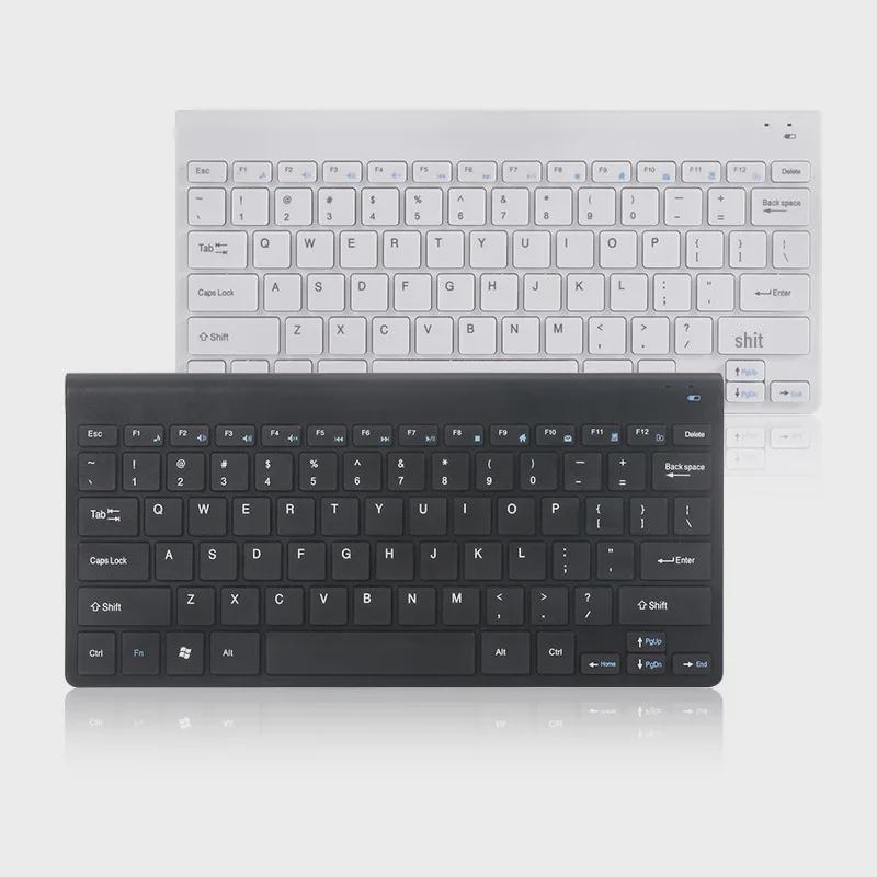 2.4G Wireless Keyboard for Notebooks, Desktops, Smart TVs