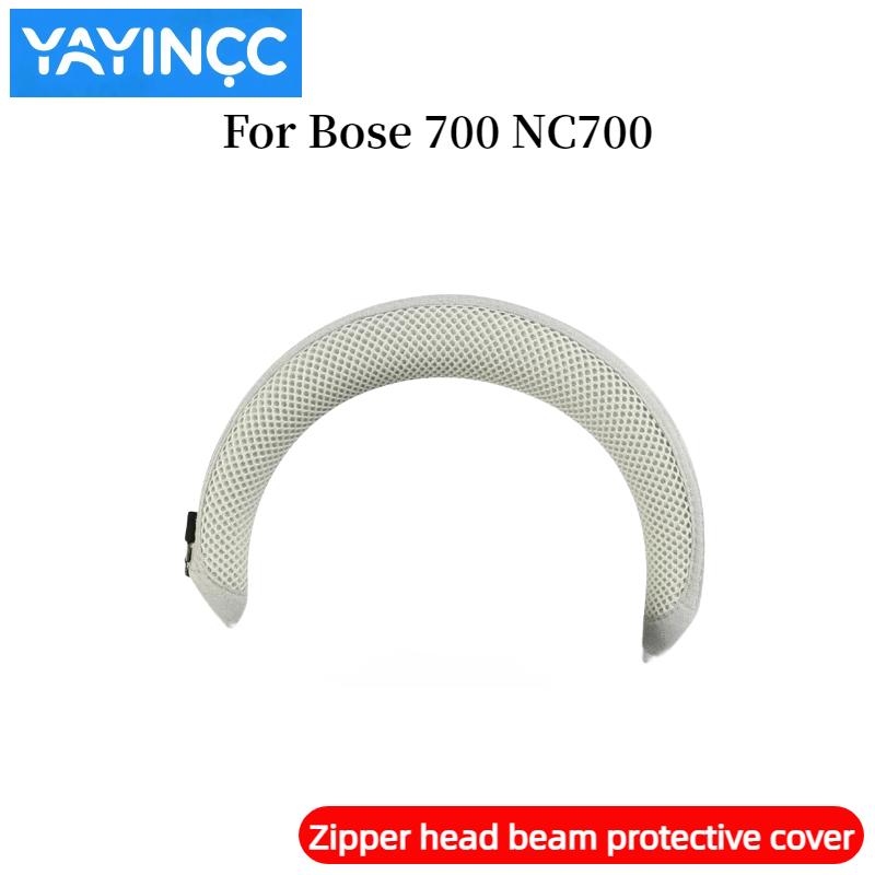 YAYINCC Replacement Skin friendly cotton fabric Ear pads+Zipper headband cover Combo for Bose 700 NC700 Earphones repair parts