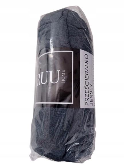 Jersey Cotton Fitted Sheet 160X200 Dark Gray