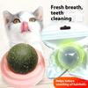 Catnip Toys Balls Extra Cat Energy Ball, Edible Kitten Silvervine Toys for Cats Lick, Healthy Kitty Teeth Cleaning Dental