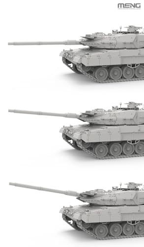 GSI Creos Monmodel 1/35 German Main Battle Tank Leopard 2A6 Plastic Model MTS055 (Tank)