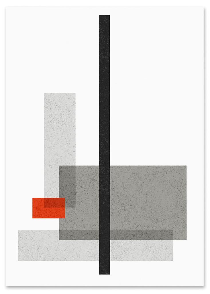 Poster Bauhaus Geometry