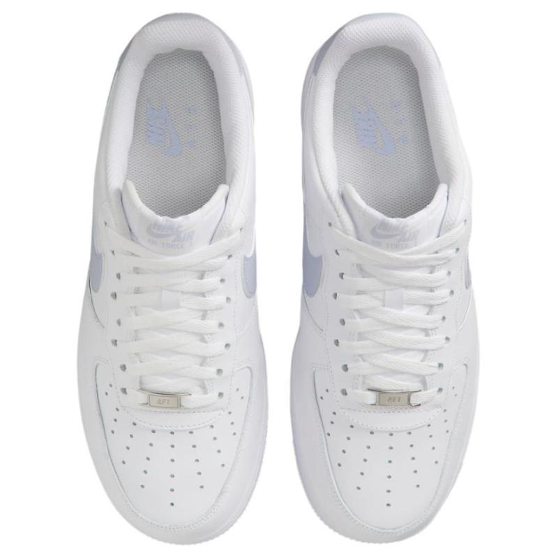 Nike Air Force 1 Anti Slip Wear Resistant Low Top Skateboard Shoes Unisex White  Sneakers  FJ4146-117