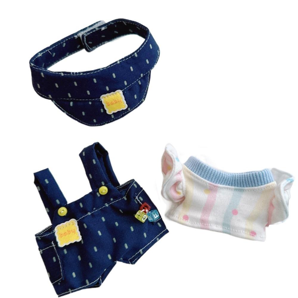 

Шляпа 17см Labubu Одежда Футболка Одежда для куклы Labubu Время куклы Labubu Детский подарок 1 set