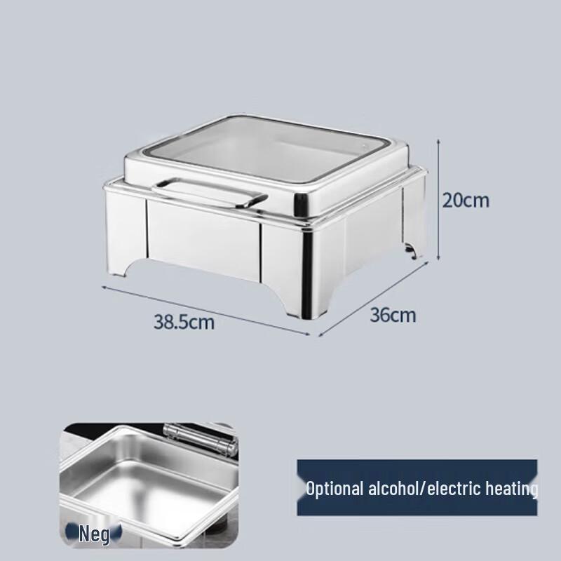 Lija Edelstahl Buffet- & Catering- Speisenwärmer