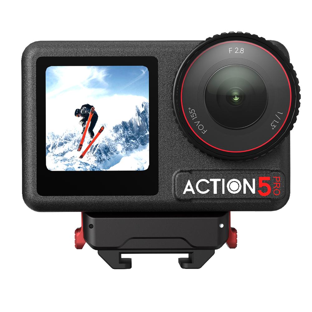 Magnetic Adapter Mount Camera Magnetic Quick Release Adapter Mount with Cold Shoe for DJI Osmo Action 5 Pro/4/3 Accessories