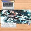 Game Zenless Zone Zero ZZZ Hoshimi Miyabi teclado mousepad Mouse Mat DeskMat With Pad Gaming Accessories Prime Gaming mouse pad