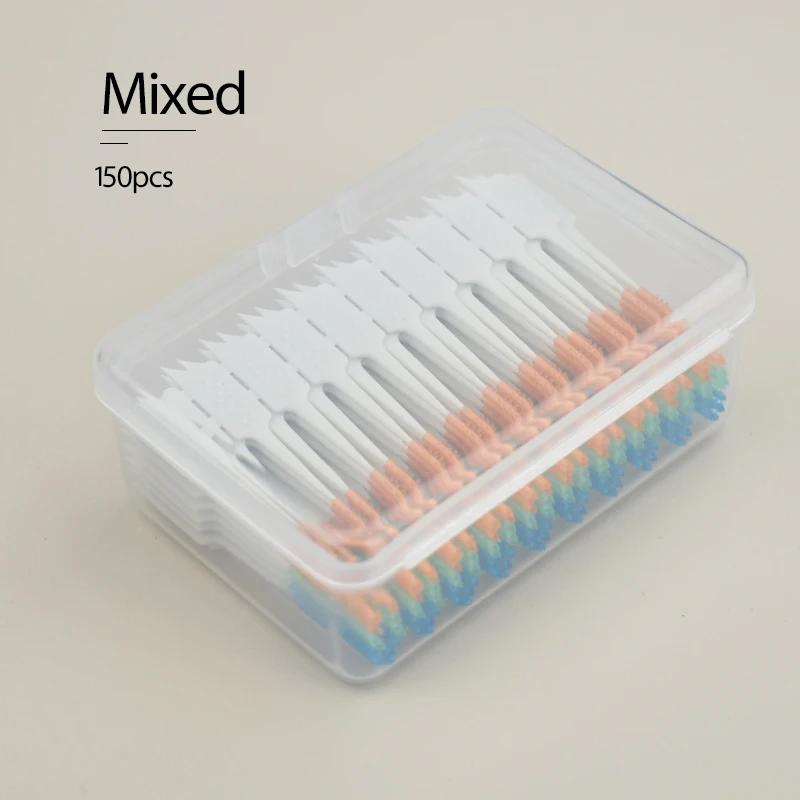 Teeth Gap Brush Teeth Toothbrush Orthodontics Braces Interdental Brush Oral Hygiene Cleaning  Care Tool Soft Silicone Material