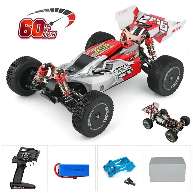 WLtoys 144010 75KM/H 2.4G RC Car Brushless 4WD Electric High Speed Off-Road Remote Control Drift Toys for Children Racing