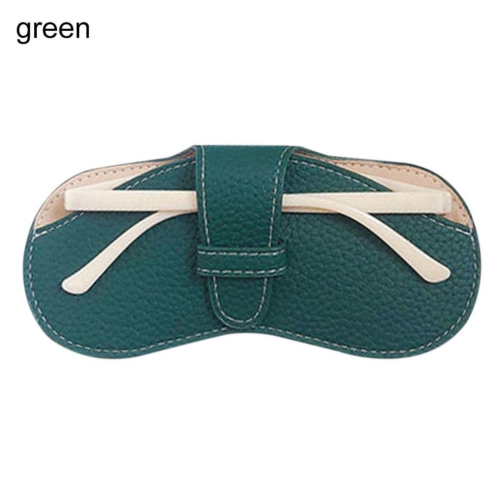 Anti Pressure PU Leather Protective Cover Spectacle Case Glasses Case Sunglasses Storage Bag