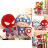 Pluche Avengers Mini Poppen Met Captain America Iron Man Spider-man Hulk Thor Voor Verzamelaars