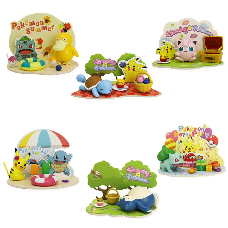 Official Pokémon Psyduck Figurine Scene Set LK2509
