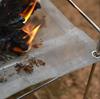 CAMPING MOON Bonfire Mesh Sheet A3 Type Solo Grill Large Replacement Set Made of Stainless Steel 304 High Density SOLO-303 2-Piece SOLO-303-TC