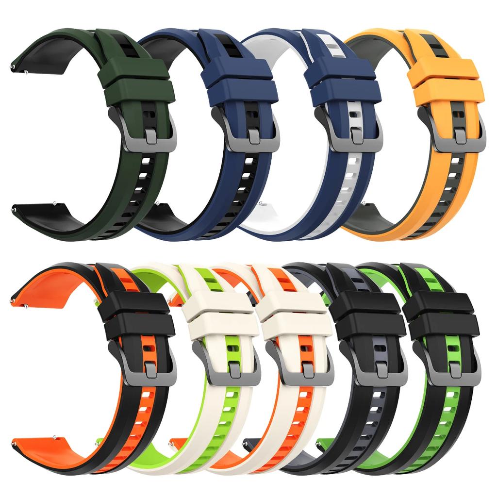 For COROS APEX 4 42mm Sports 22mm Watch Strap PACE 3/APEX 2 Pro/APEX 46mm Silicone Band For COROS Smartwatch Wristbands Correa
