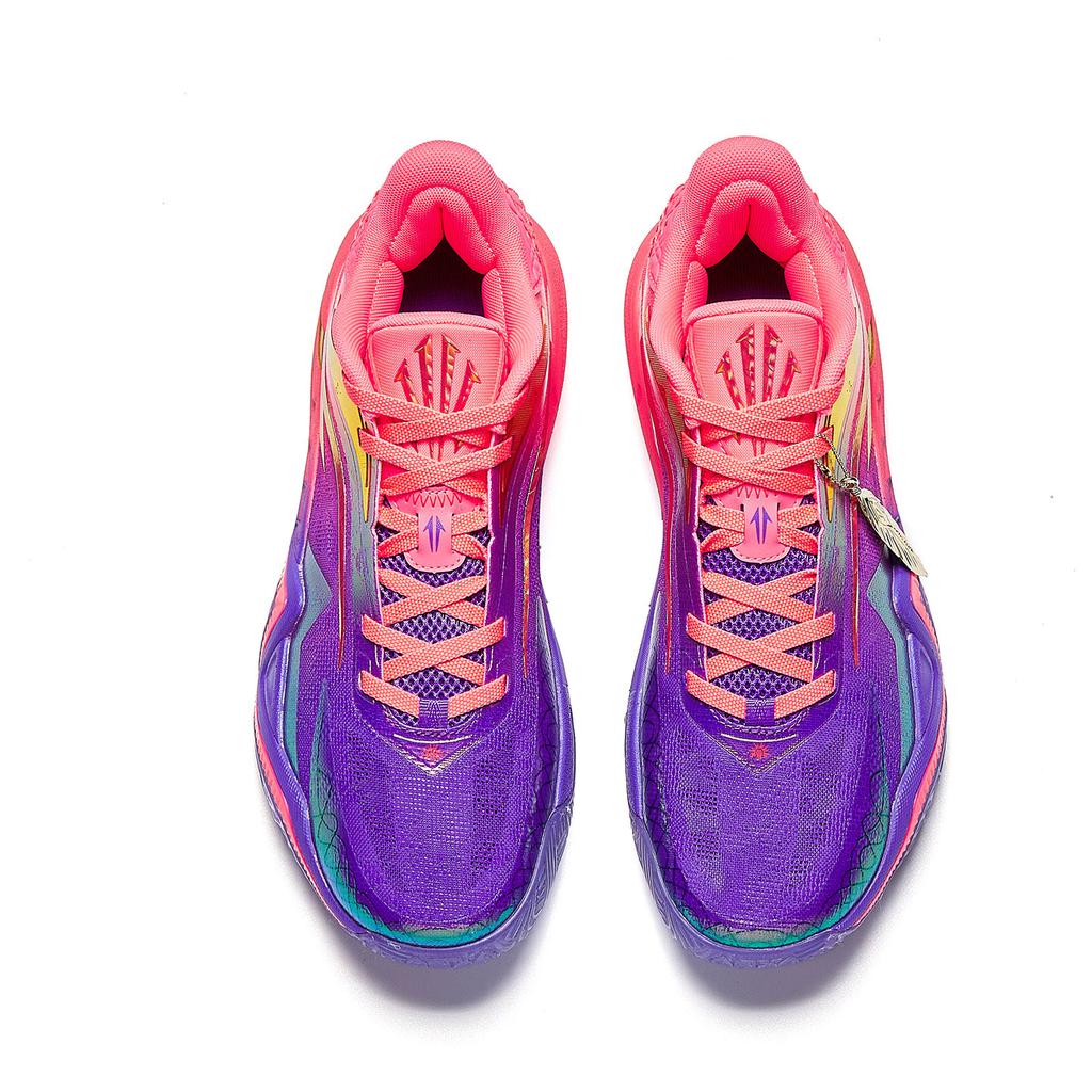 Anta Kai 3 Kyrie 3 Professional Basketball Shoes Men sneaker Purple Red 112621102-1