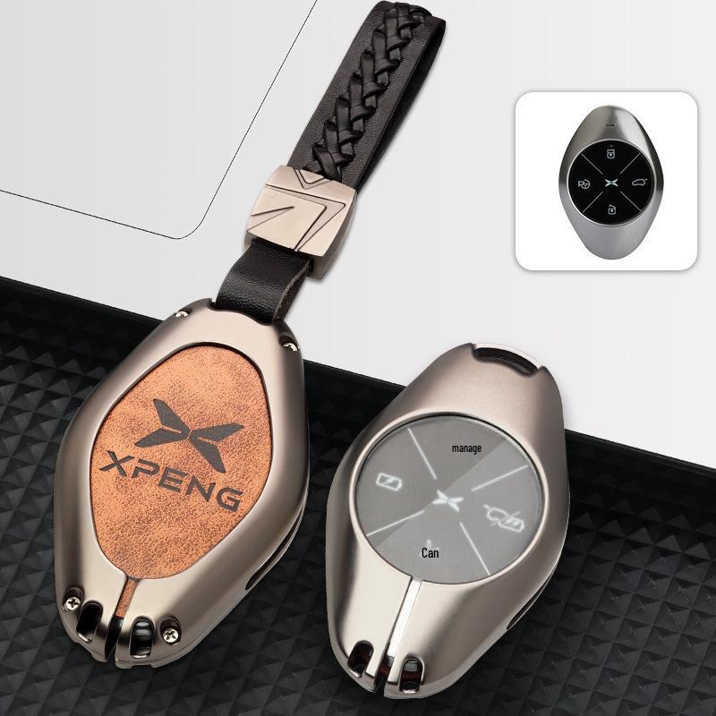 Xiaopeng P7/P5/G3i Luminous Metal Keychain Case