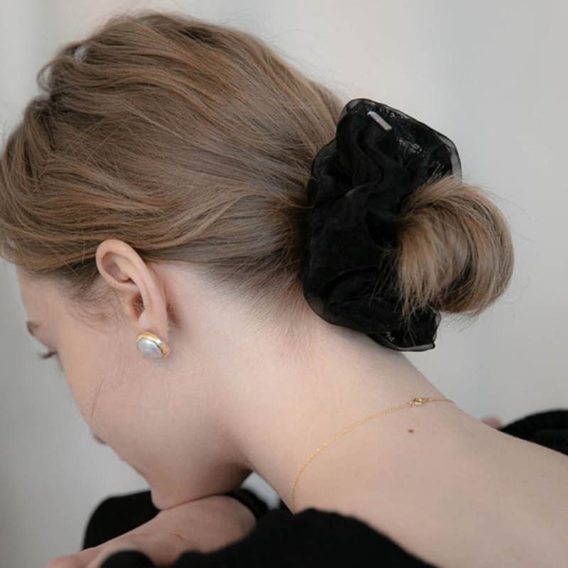 

Кружевной скранч для волос Jean Paul Clarisse JP-22-047S IVORY