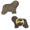Polish Lowland Sheepdog, PON, Valee Sheepdog I - Dog Brooch In a Gift Box, Elegant Pin, Lapel Pin for Art-Dog Brand Jacket