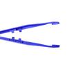10pcs Disposable Medical First Aid Tweezer Small Plastic Tweezers Blue X
