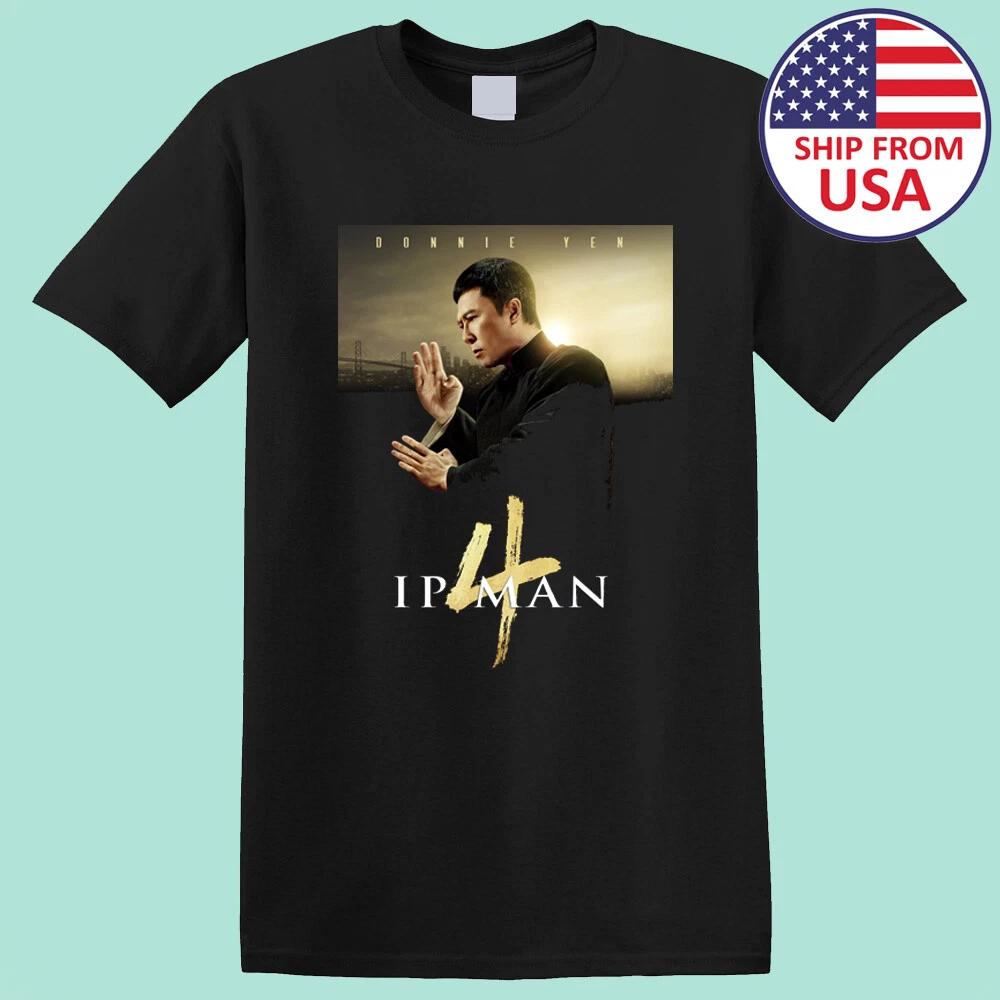 

IP MAN Donnie Yen Men s Black Size S-5XL 3XL