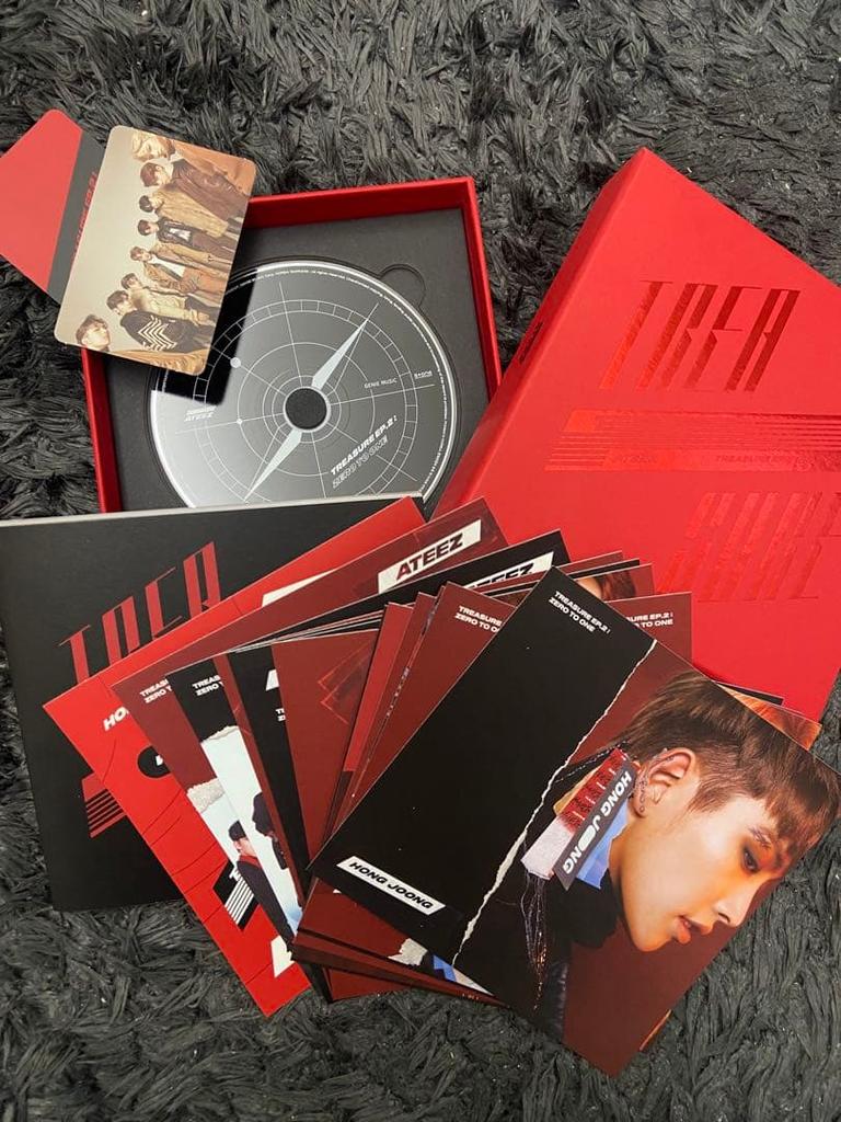 [USED] ATEEZ CD TREASURE EP.2 : Zero To One ATEEZ
