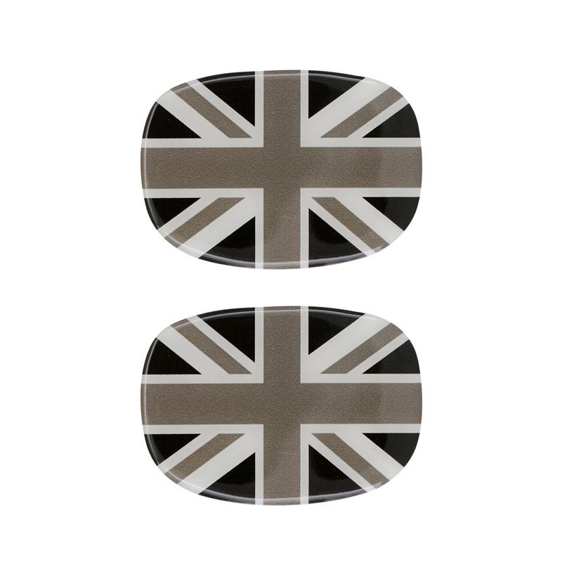 Union Jack Rukojeť opěradla sedadla 3D nálepka Epoxidová dekorativní nálepka Ochranná fólie pro Cooper One F56 Příslušenství