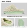 Winter Non-slip Plush Cotton Slippers for Men and Women, Thick Sole