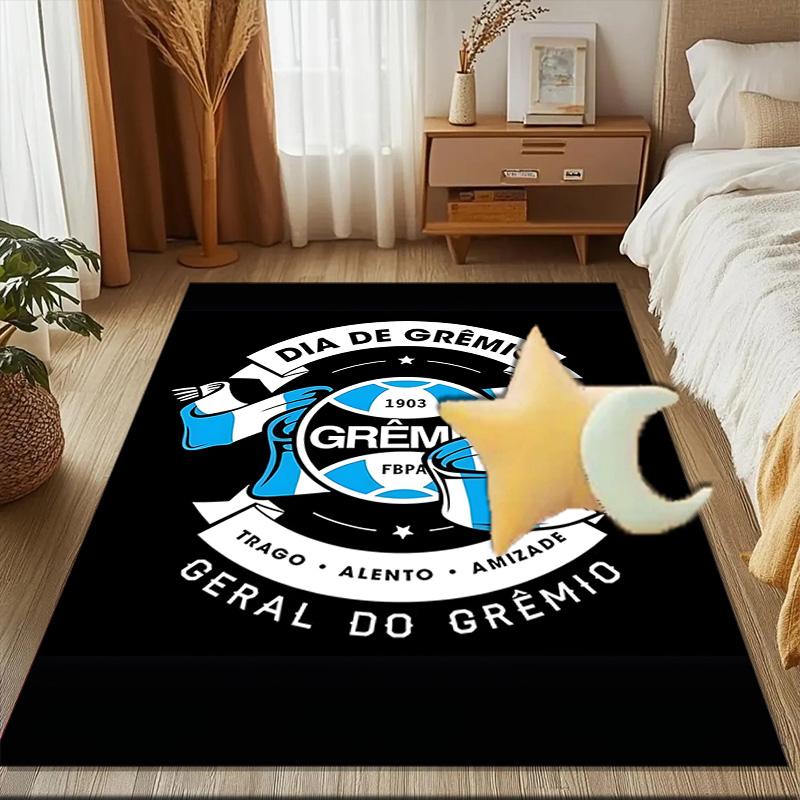 Fc Crest Design Printed Office Carpet Chair Cushion  Entryway Rug, Rugs for Living Room, Bedroom Christmas gifts