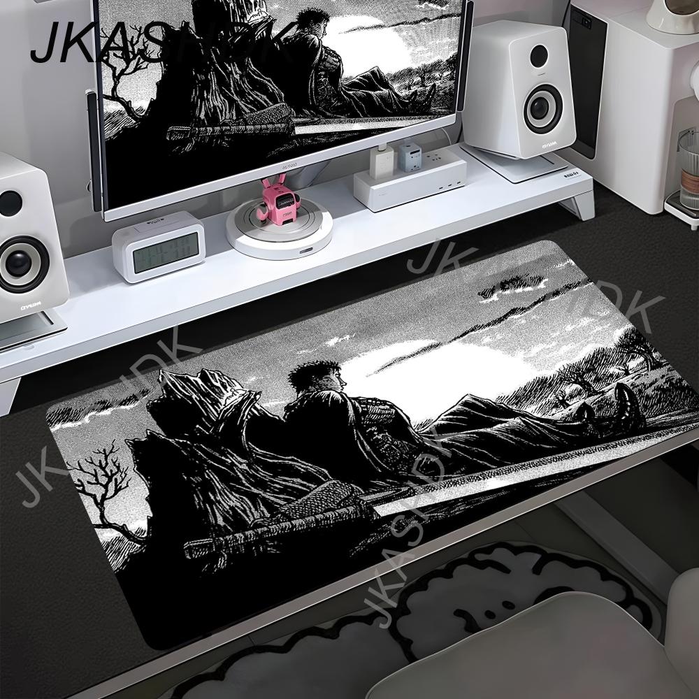 Коврик для мыши Berserk Гатс Геймерский Игровой коврик для мыши Гатс Меч в Berserk Компьютерные аксессуары Большой Клавиатура Ноутбук Коврик для мыши Скорость 300x800x2mm