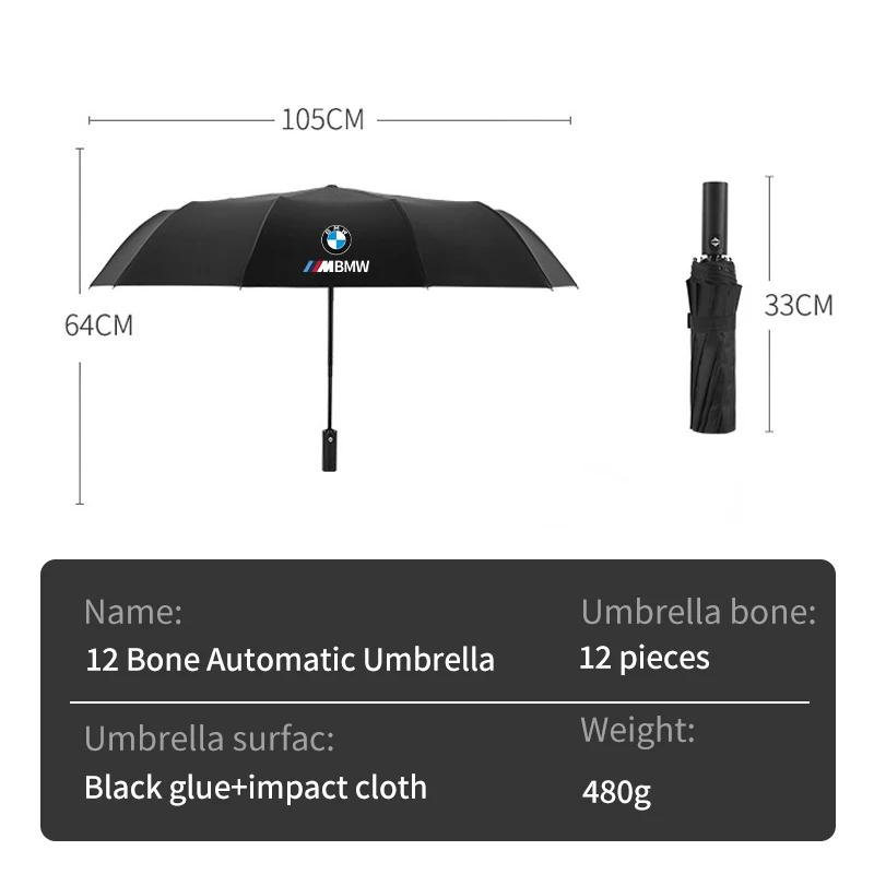 Hot 2025 Car Fully Automatic Folding Umbrella Sunshade Accessories For BMW 1 2 3 4 5 7 Series X1 X2 X3 X4 X5 X6 X7 M2 M3 M4 M5 M
