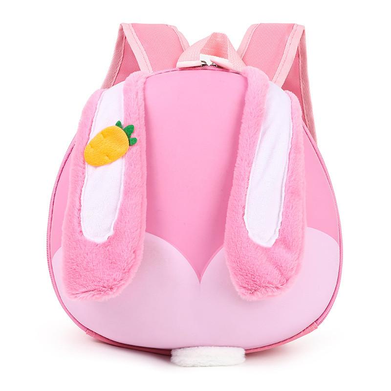 Rabbit Ears Animal Backpack Cartoon Print Schoolbag Kids Lightweight Gifts