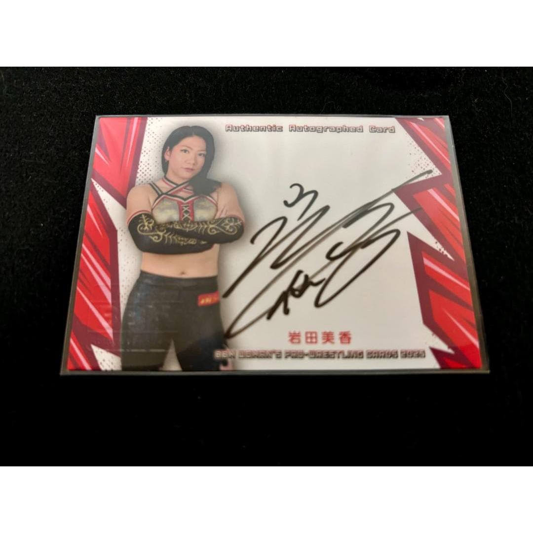 BBM Women s Pro Wrestling Card 2025 Mika Iwata Autograph Card