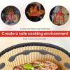 4Pcs Silicone Air Fryer Magnetic Buckle Fixation Device Heat Resistant Parchment Paper Hold Down Magnetic Buckle Kitchen Gadgets