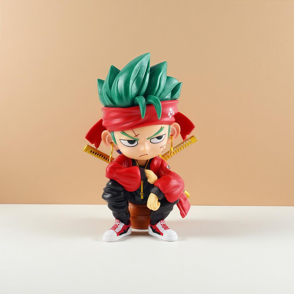 6 Styles One Piece Anime Figure PVC Model Doll Luffy GEAR 5 Figurine Roronoa Zoro Action Figures Collectible Model Doll Toy gift