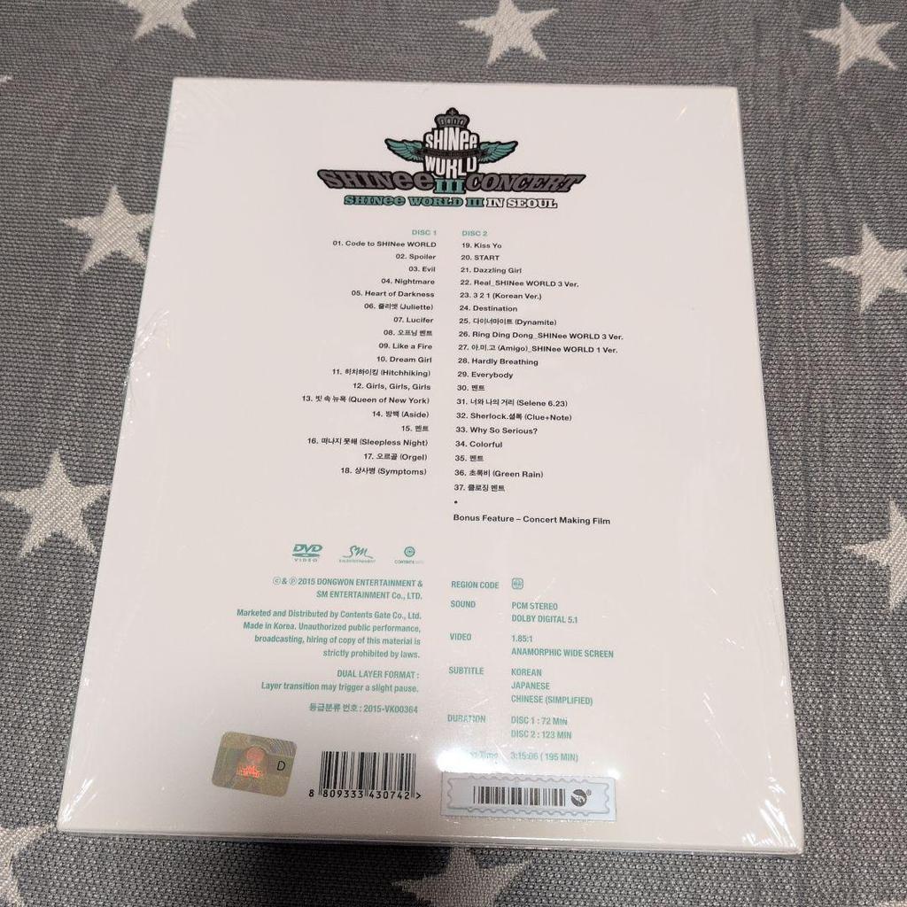 [USED] SHINee WORLD III IN SEOUL DVD