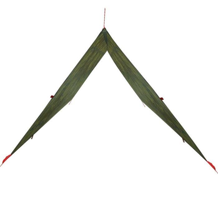 VidaXL Bâche de camping camouflage 406x306 cm imperméable, bâche, bâche imperméable, bâche de camping légère, bâche d’abri, 4009599
