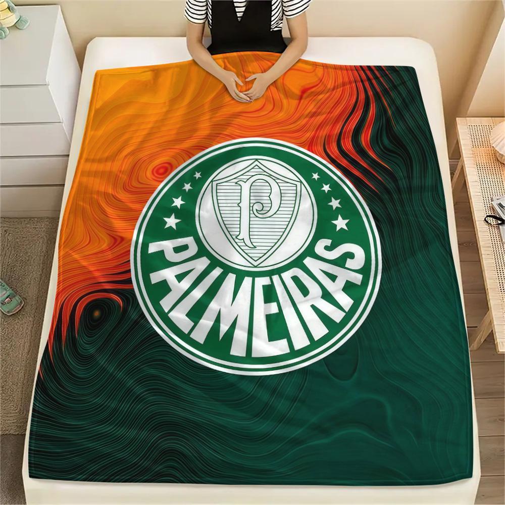 SE Palmeiras2 Flannel Blanket, High quality Comfortable for All Seasons, Home Decor, Warmth and Comfort