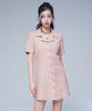 AVANDRESS Linen Like Jacket Dress Pale Pink