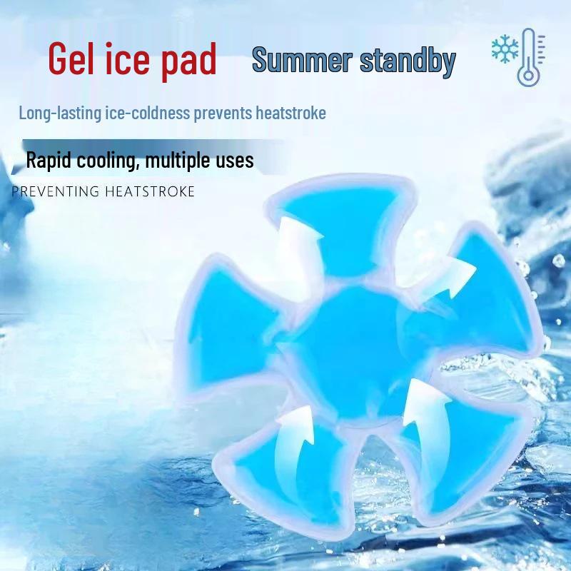 Summer Cooling Gel Ice Cap: Heatstroke Prevention & Sweat-Absorbent Headgear