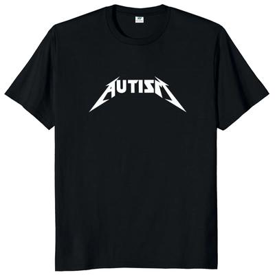 Camiseta con meme de autismo, divertida camiseta con humor, regalo introvertido, camisetas unisex para mujer, camisetas casuales unisex de algodón de verano, talla europea