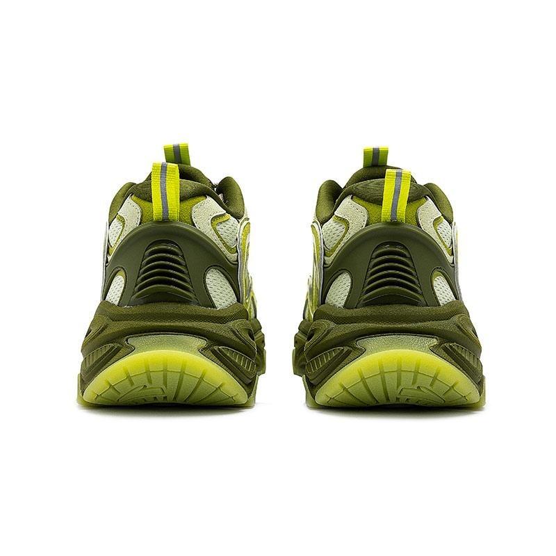 Anta Super Body S Low Top Casual Shoes Mens Yellow Green 112518851-5