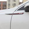 ASC1 2pcs Car Door Waist Line Metal Stickers for lada niva Emblem Car Side Wing Fender Decals Body Exterior Accessories
