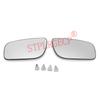 Verre de rétroviseur latéral chauffant de remplacement avec plaque pour Mercedes-Benz Classe E W211 S211 2006-2009