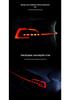 Compatible with Tesla Y/3 Tail Light Assembly, Saber-Style LED Running Lights & Flowing Turn Signals.