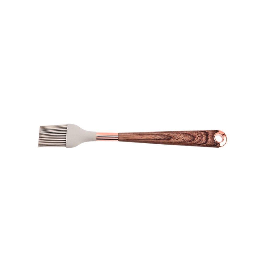 Long Wooden Handle Cooking Tool Set Silicone Spatula Tools Frying Spatula  Kitchen Utensils
