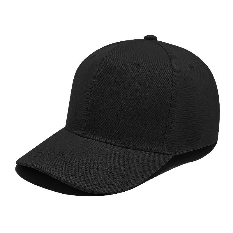 Six-piece Hair Green Solid Color Baseball Cap for Men and Women Baseball Caps Sun Protection