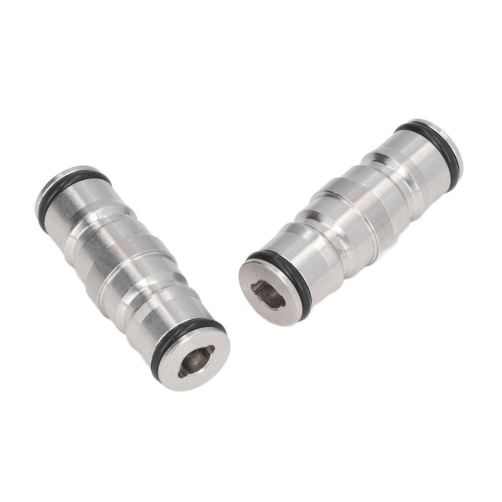 2 Pcs Homebrew Beer Keg Ball Lock Post Connector Stainless Steel Durable Quick Ball Lock Connector