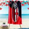 Bologna FC 1909 Strandtuch mit Aufdruck, Großes Weiches Schnelltrocknendes Handtuch für Strand Camping Schwimmen